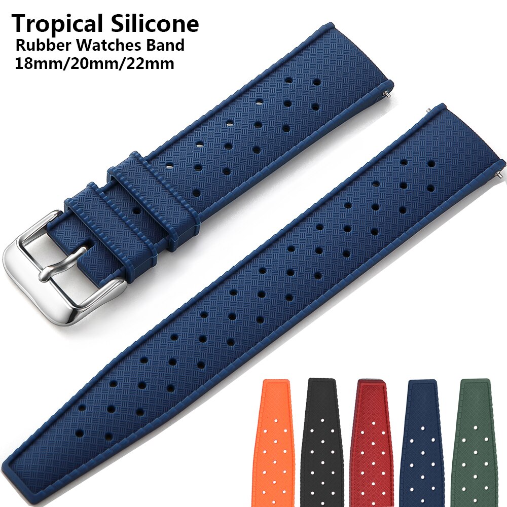 Citizen Watches Smartwatch - New Tropical Rubber Strap for Oris