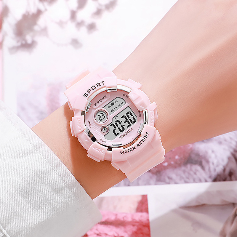 Smartwatch Digital Watches For Kid Boy - Fashion Kids Watches Luminous Waterproof Sports