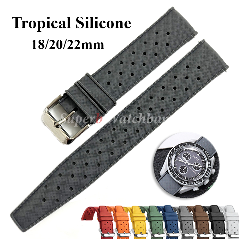Citizen Watches Smartwatch - Tropical Silicone Watch Band Quick Release