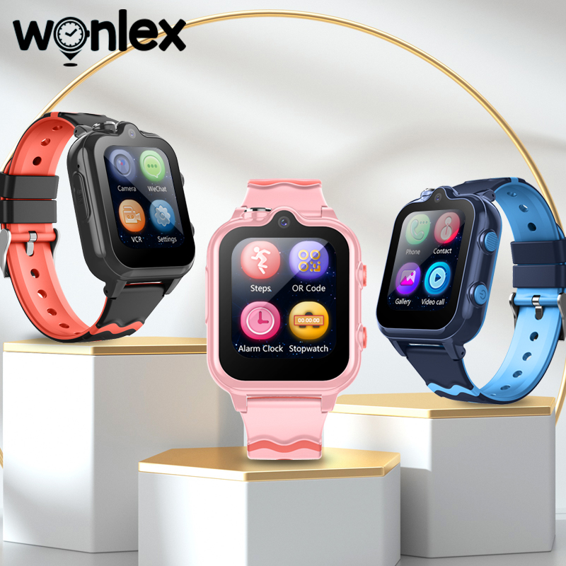 Smartwatch Digital Watches For Kids - Wonlex Smart Watch Kids 4G KT18Pro