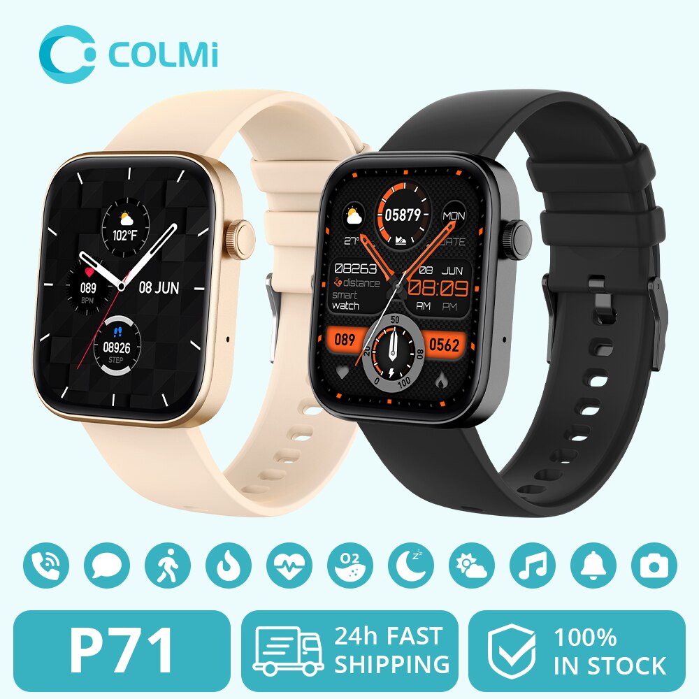 Smartwatch Angelo Watches - COLMI P71 Voice Calling Smartwatch Men