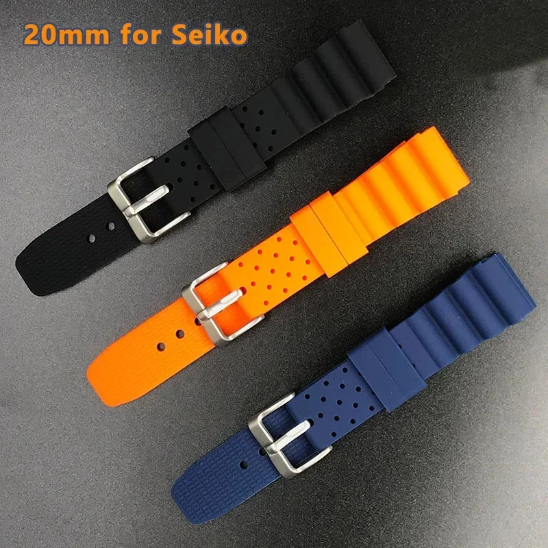 Citizen Watches Smartwatch - Silicone Bracelet 20mm for Seiko Diving