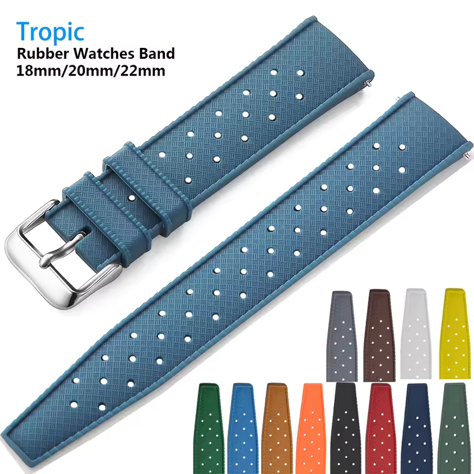 Citizen Watches Smartwatch - Tropical FKM Watch Band Quick Release