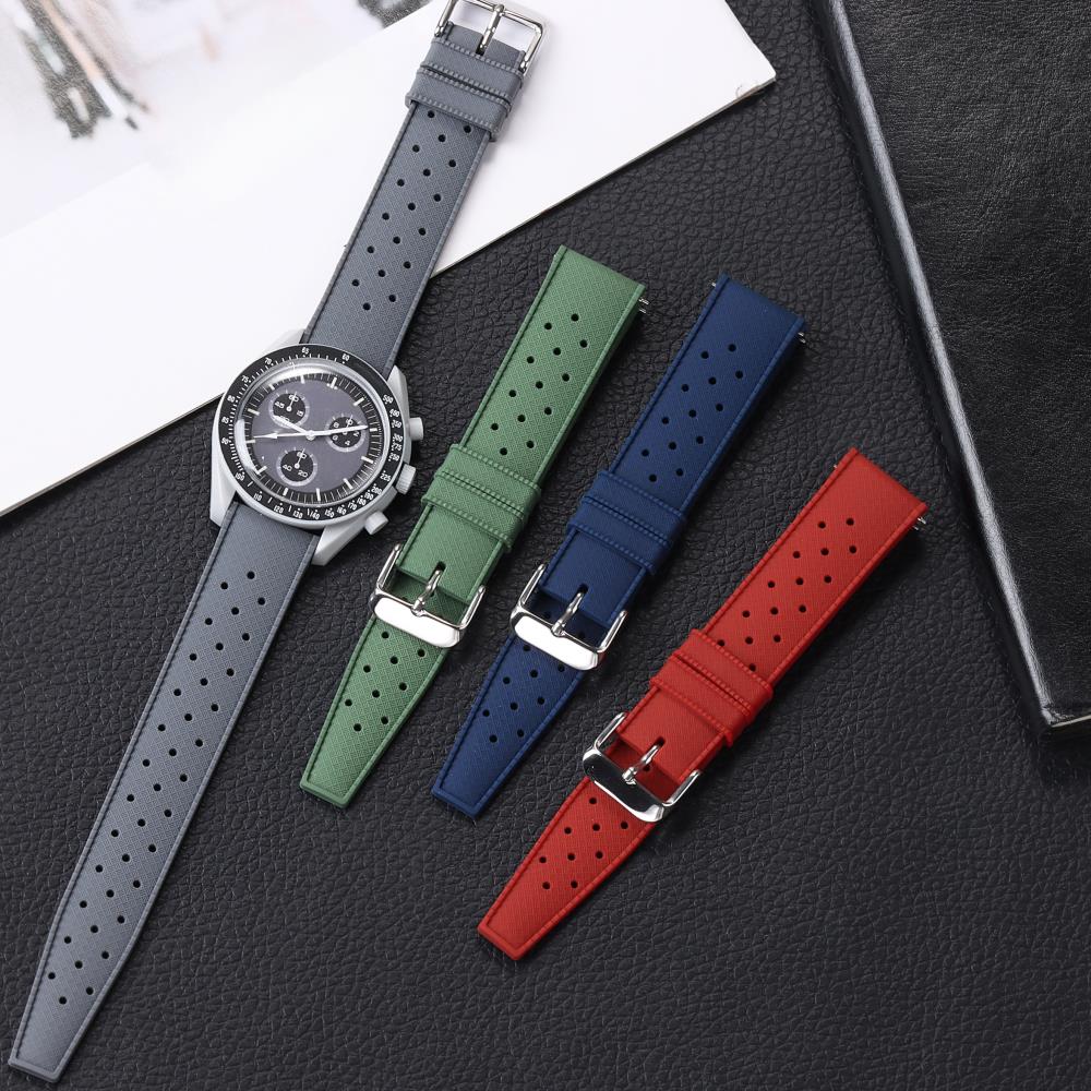 Tropical Silicone Watch Band 1 - Citizen Watches Smartwatch review and price