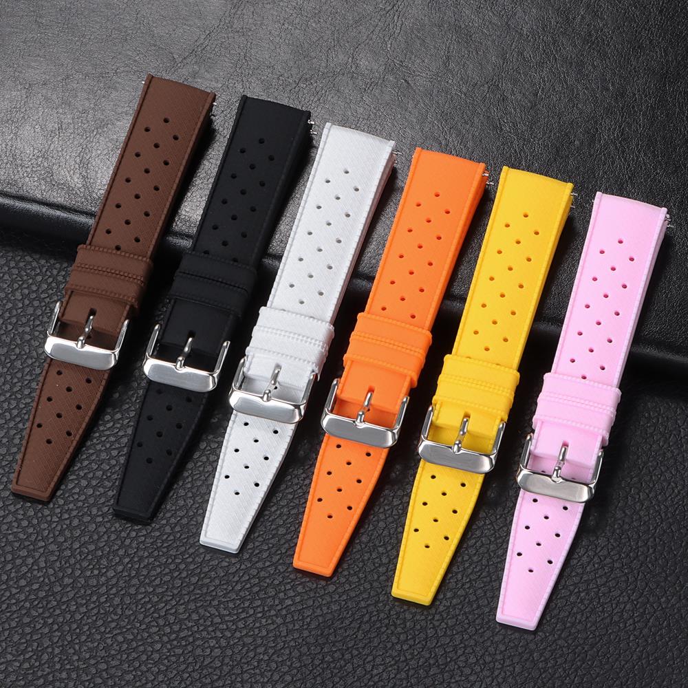 Tropical Silicone Watch Band 1 - Citizen Watches Smartwatch review and price
