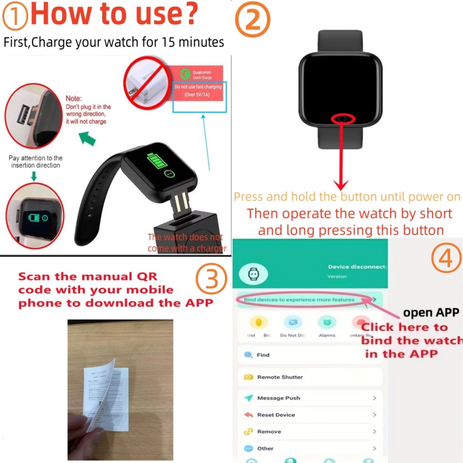 Smart Watch Message Remind Mus - Smartwatch Digital Watches For Kids review and price