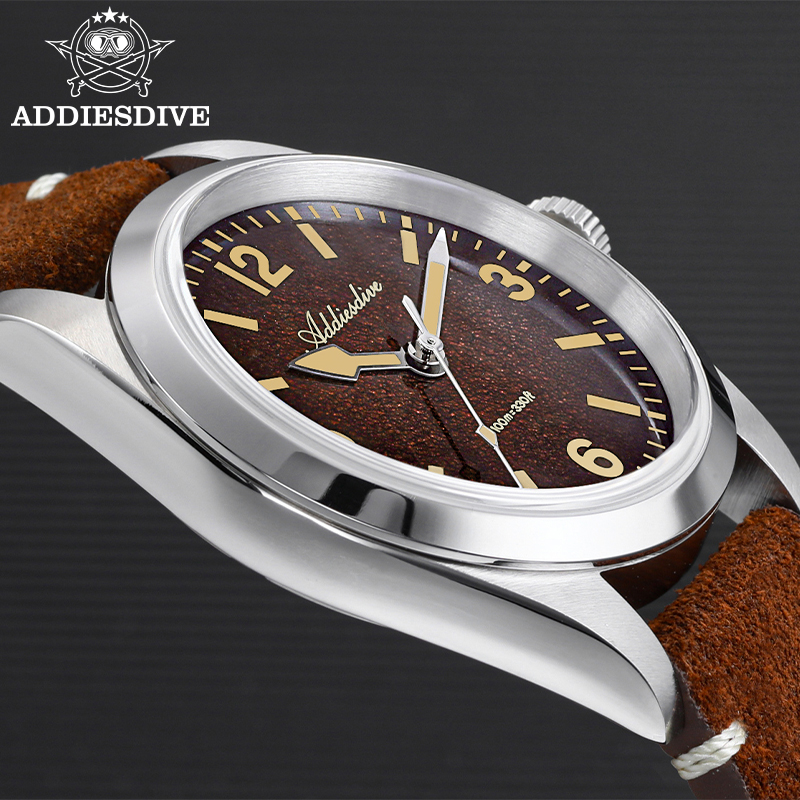 ADDIESDIVE 36MM 200M Waterproo - Leather Watch Strap review and price
