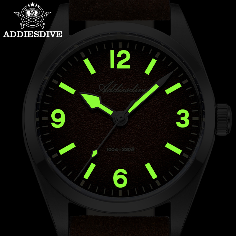ADDIESDIVE 36MM 200M Waterproo - Leather Watch Strap review and price