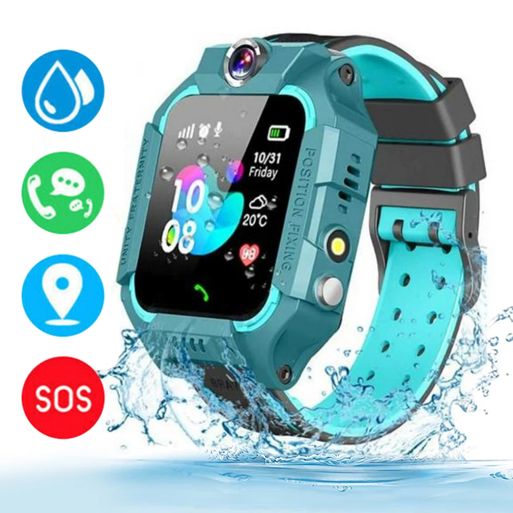 New Kids 2G Smart Watch SOS LB - Smartwatch Digital Watches For Kids review and price
