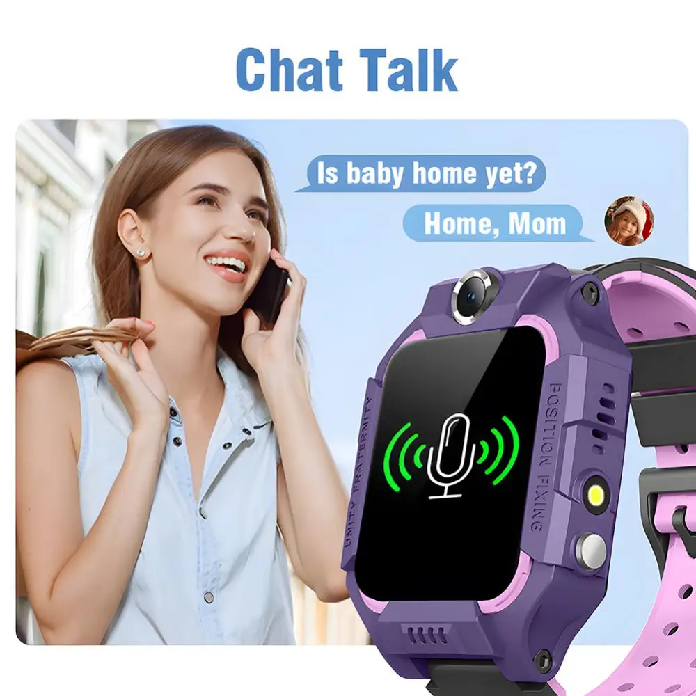 New Kids 2G Smart Watch SOS LB - Smartwatch Digital Watches For Kids review and price