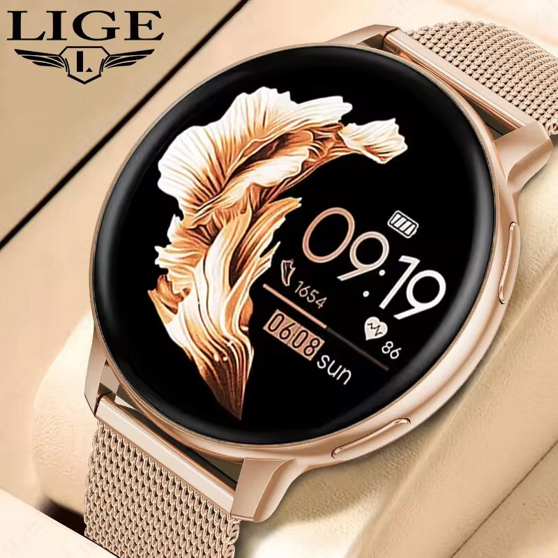 LIGE Bluetooth Call Smart Watc - Smartwatch Angelo Watches review and price