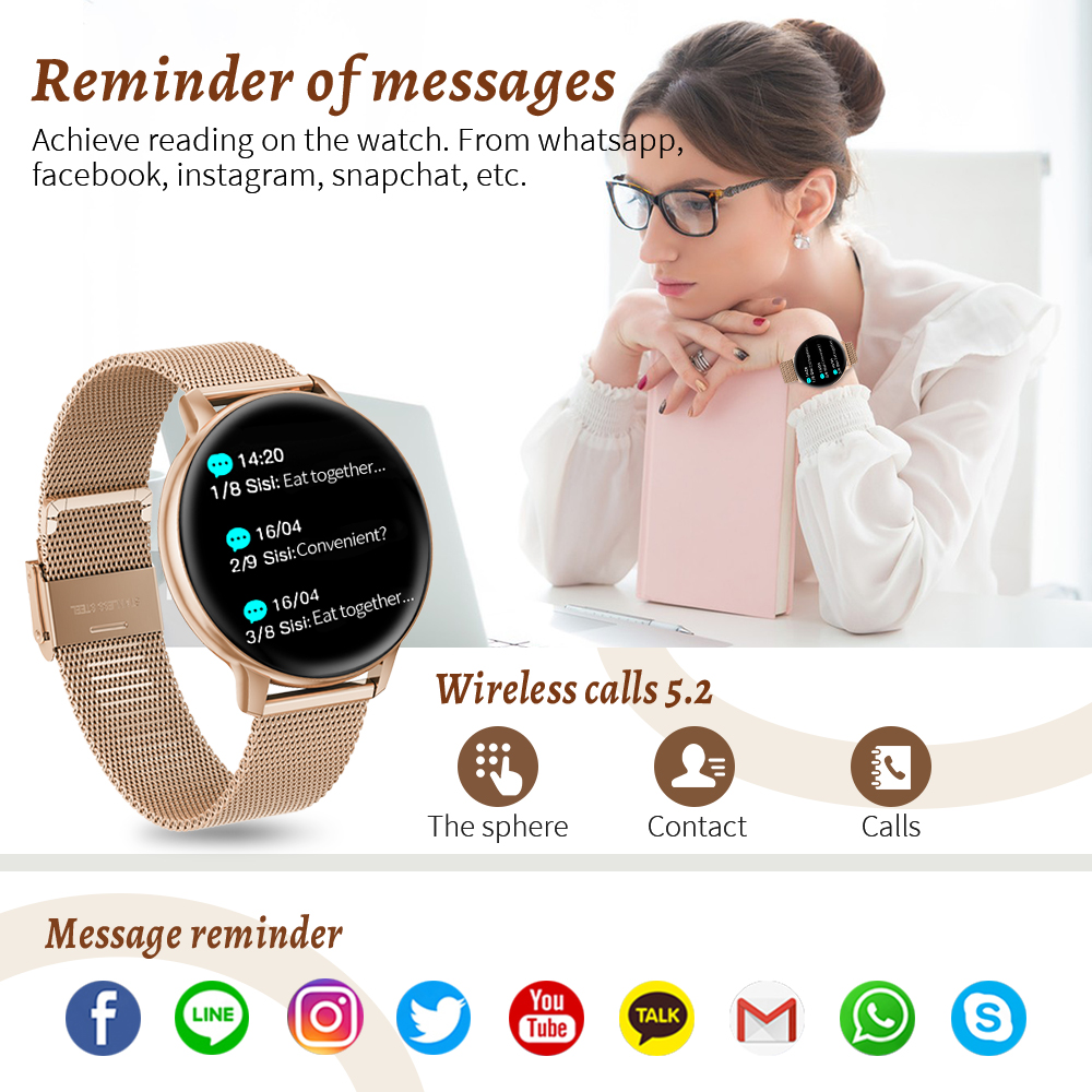 LIGE Bluetooth Call Smart Watc - Smartwatch Angelo Watches review and price