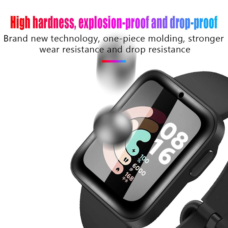 2 Pcs Tempered Glass for Redmi - Smartwatch Redmi Watches review and price