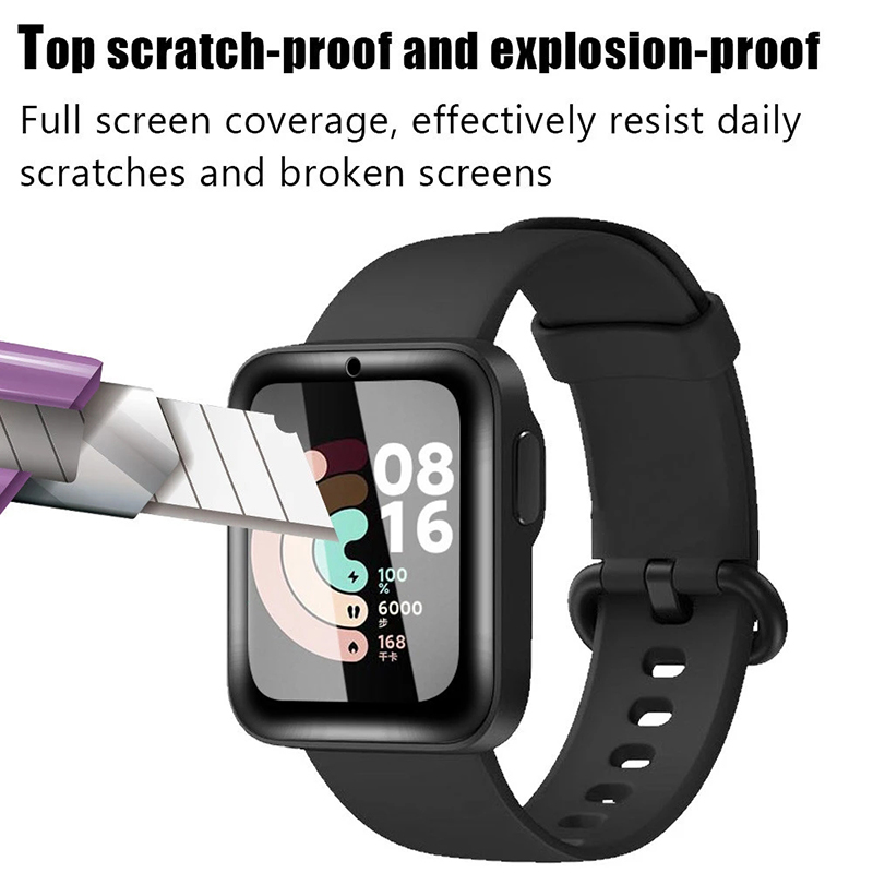 2 Pcs Tempered Glass for Redmi - Smartwatch Redmi Watches review and price