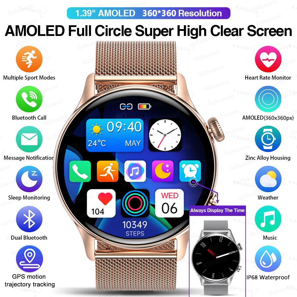 2026 New Smartwatch Women AMOL - Smartwatch Angelo Watches review and price