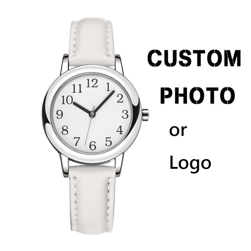 White Strap Slim Custom Women  - Leather Watch Strap review and price