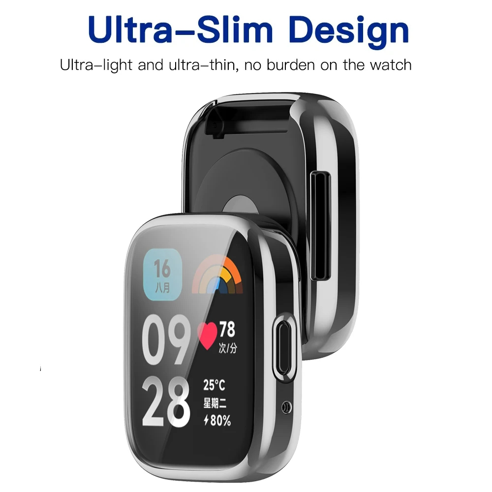 TPU Screen Protector Cover For - Smartwatch Redmi Watches review and price