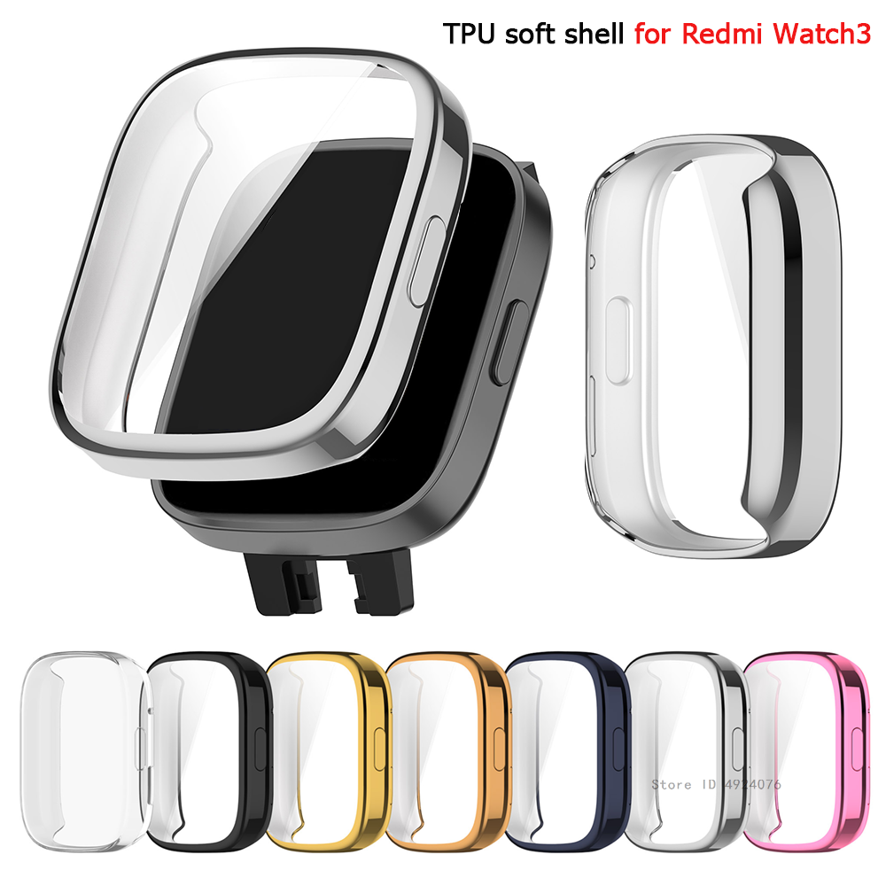 TPU Soft Silicone Case Glass F - Smartwatch Redmi Watches review and price