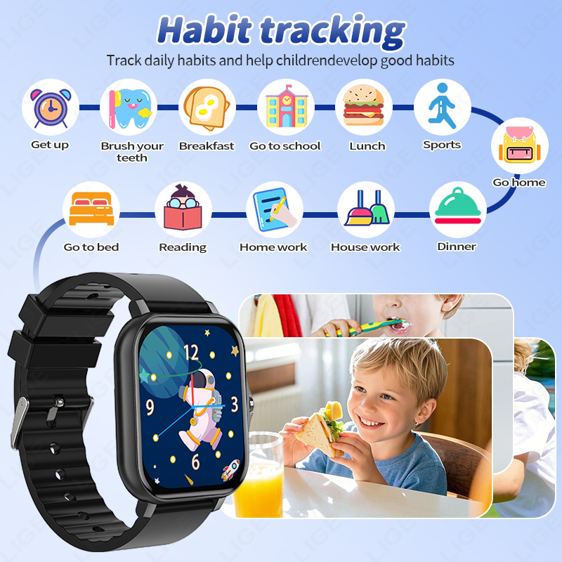LIGE 2025 Audiobook Children S - Smartwatch Digital Watches For Kid Boy review and price