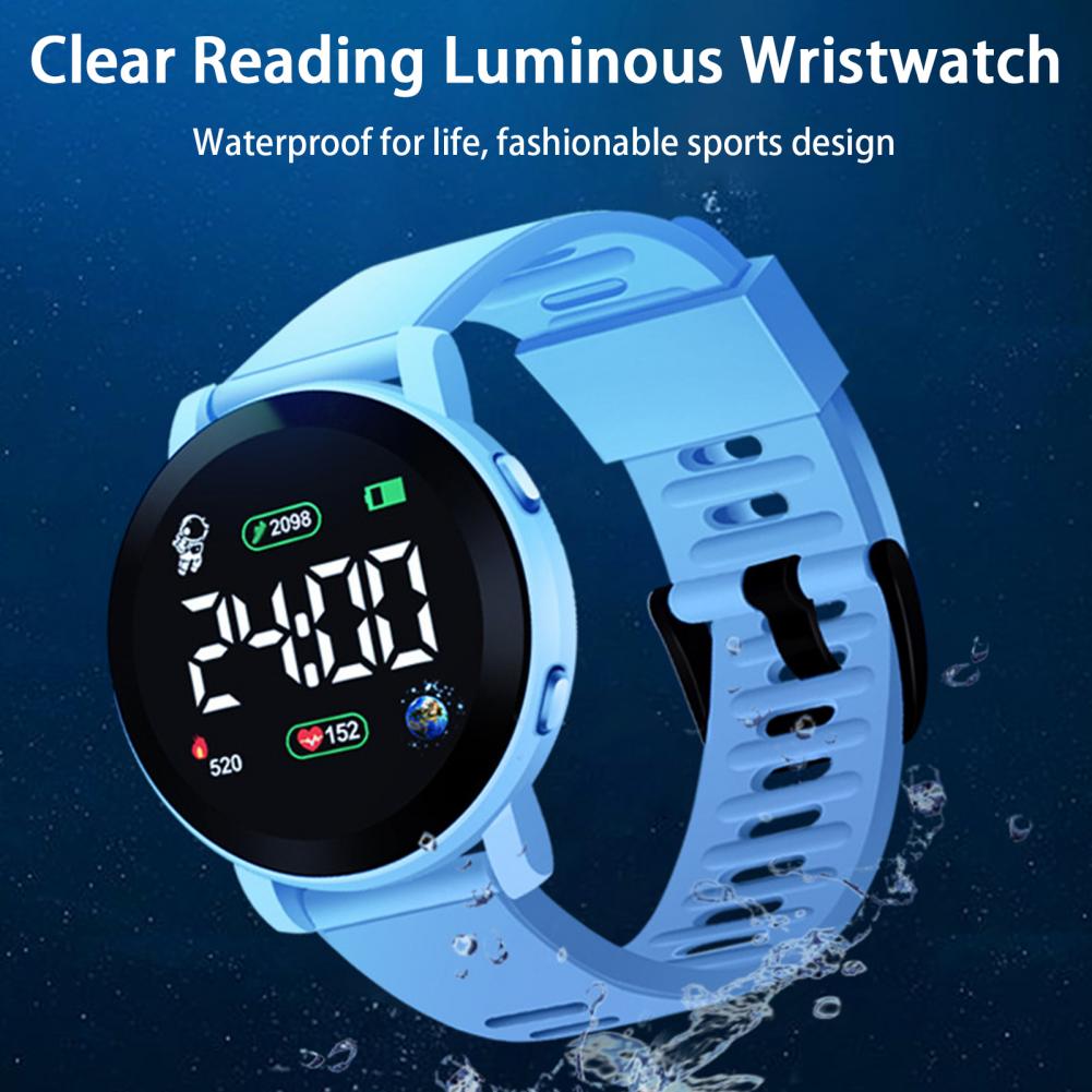 Kids LED Digital Watch Waterpr - Smartwatch Digital Watches For Kid Boy review and price
