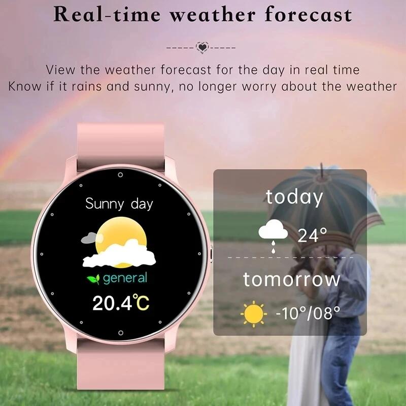 LIGE Waterproof Women Smart Ba - Smartwatch Angelo Watches review and price