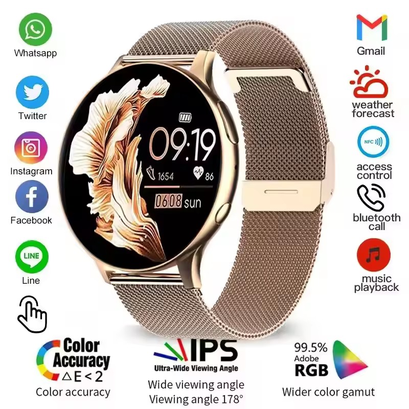 Smartwatch Women Watch 6 Healt - Smartwatch Angelo Watches review and price