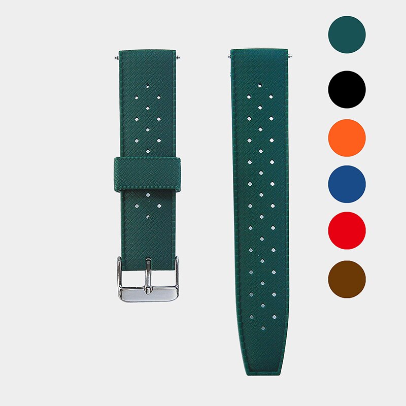 New Tropical Rubber Strap for  - Citizen Watches Smartwatch review and price