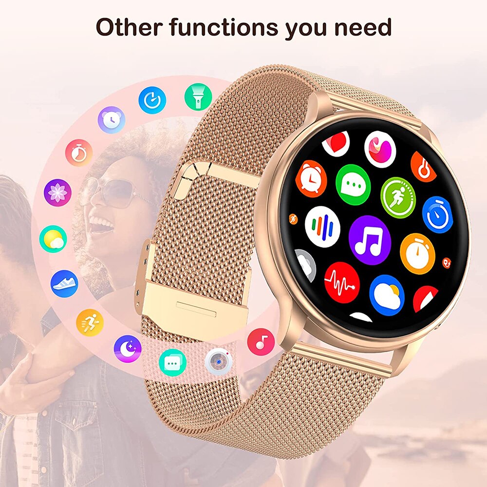 MEVADEN 1.32 inch Female Fashi - Smartwatch Angelo Watches review and price