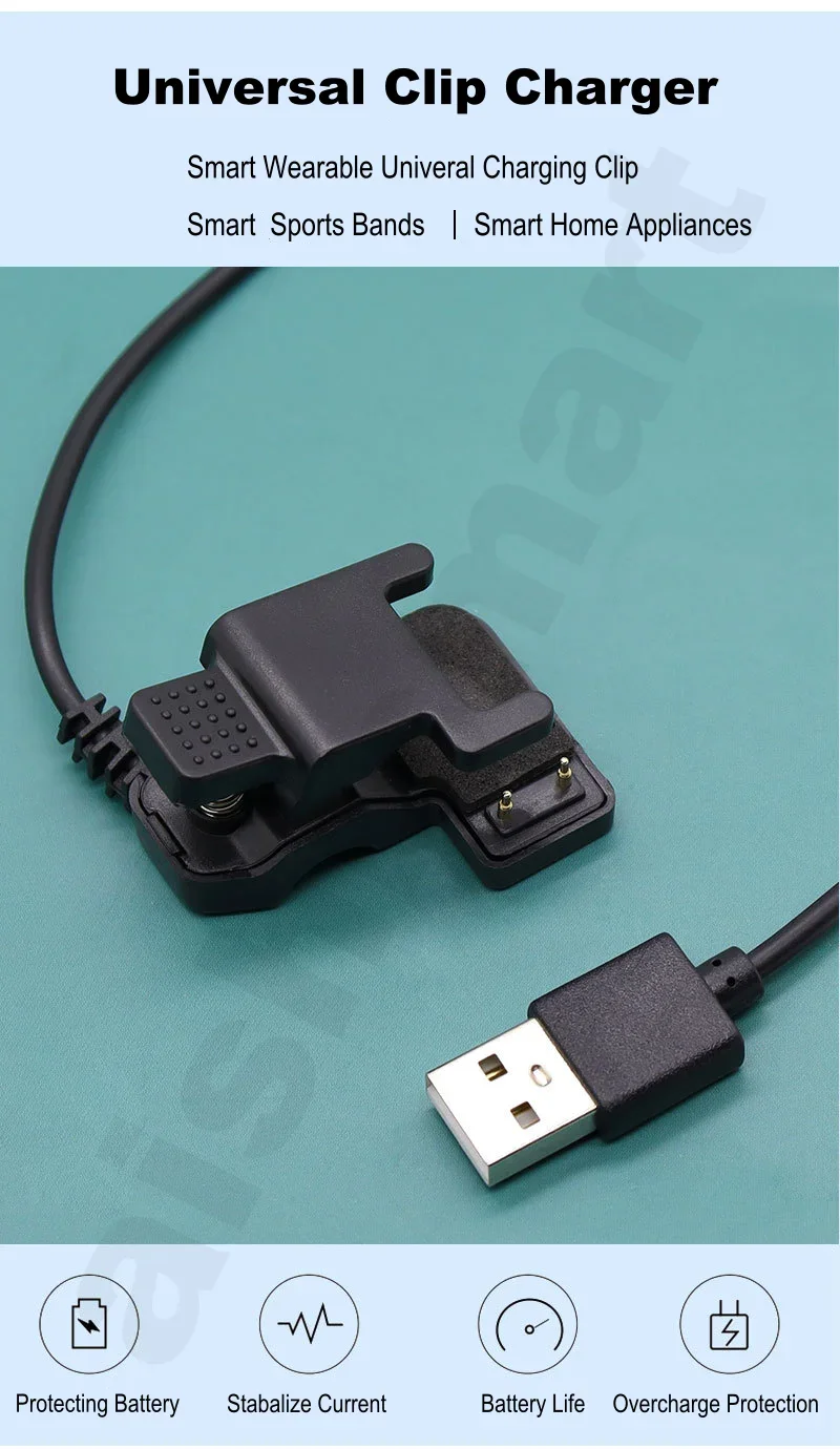 Universal Clip Charger 2pin 3p - Watch X7 review and price