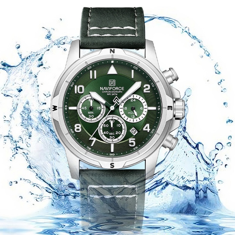 NAVIFORCE Bussiness Men Quartz - Leather Watch Strap review and price