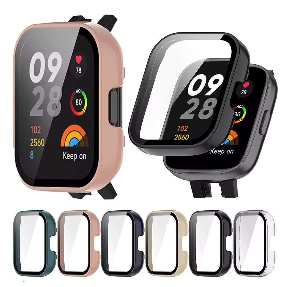 Tempered Glass+Protective Cove - Smartwatch Redmi Watches review and price