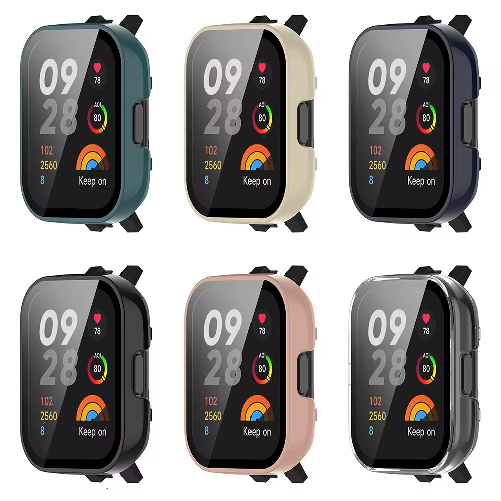Tempered Glass+Protective Cove - Smartwatch Redmi Watches review and price