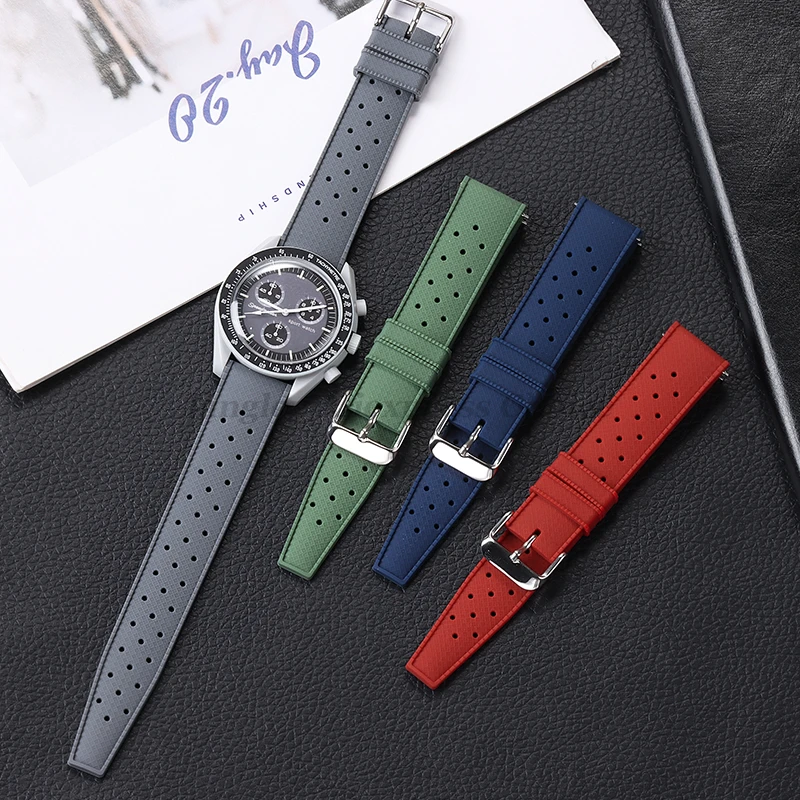 Tropical Silicone Watch Band Q - Citizen Watches Smartwatch review and price