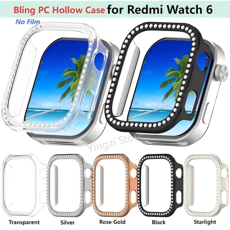 Bling PC Hollow Case Cover for - Smartwatch Redmi Watches review and price