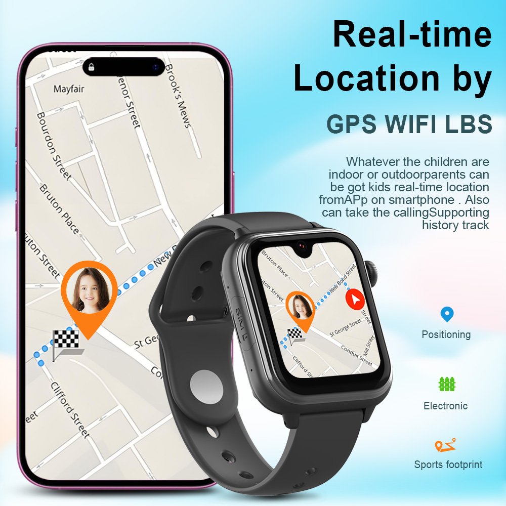 Wonlex KT37 GPS Smart Watch Ki - Smartwatch Digital Watches For Kids review and price