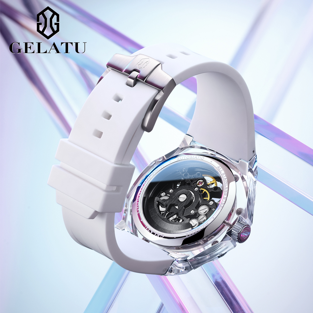 GELATU 8002 Automatic Mechanic - Leather Watch Strap review and price